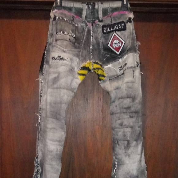 (Kat Von D's)Agatha Blois/NYC Custom Leather Pants - Picture 4 of 10